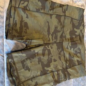 Lululemon Fast and Free High-Rise Short, 6” Camo color